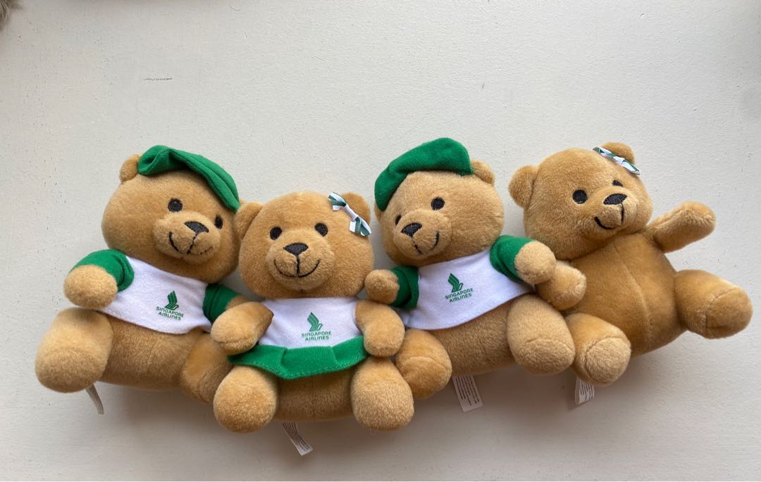 Singapore airlines shop teddy bear