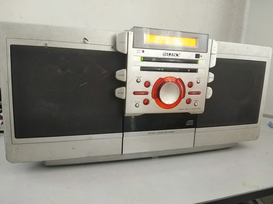 SONY ZS-D55 パーソナルオーディオシステム - オーディオ機器