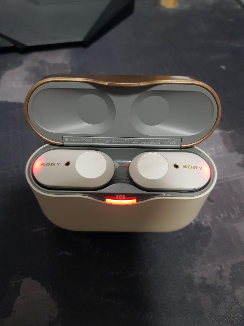 SONY WF 1000XM3 SILVER Audio Headphones Headsets on Carousell