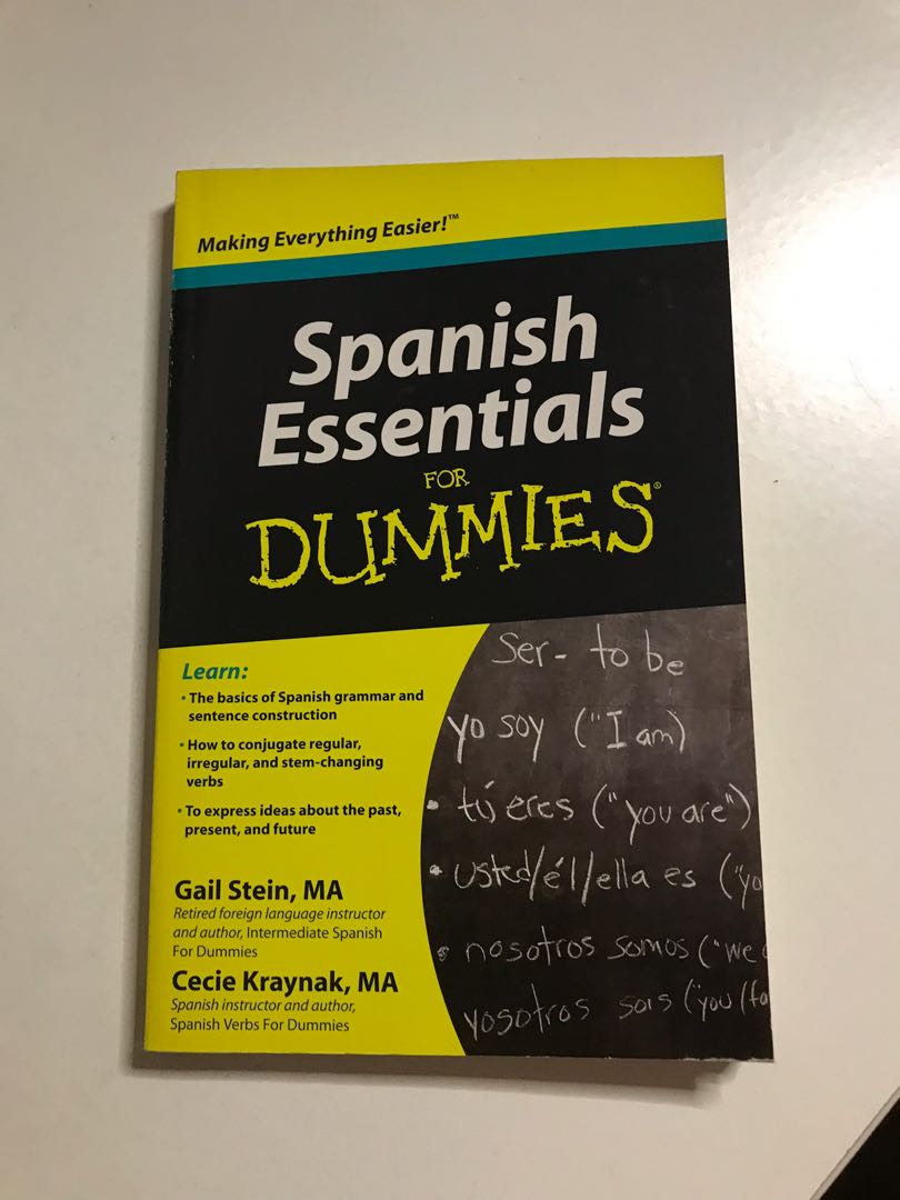 Spanish Essentials for Dummies, Hobbies & Toys, Books & Magazines