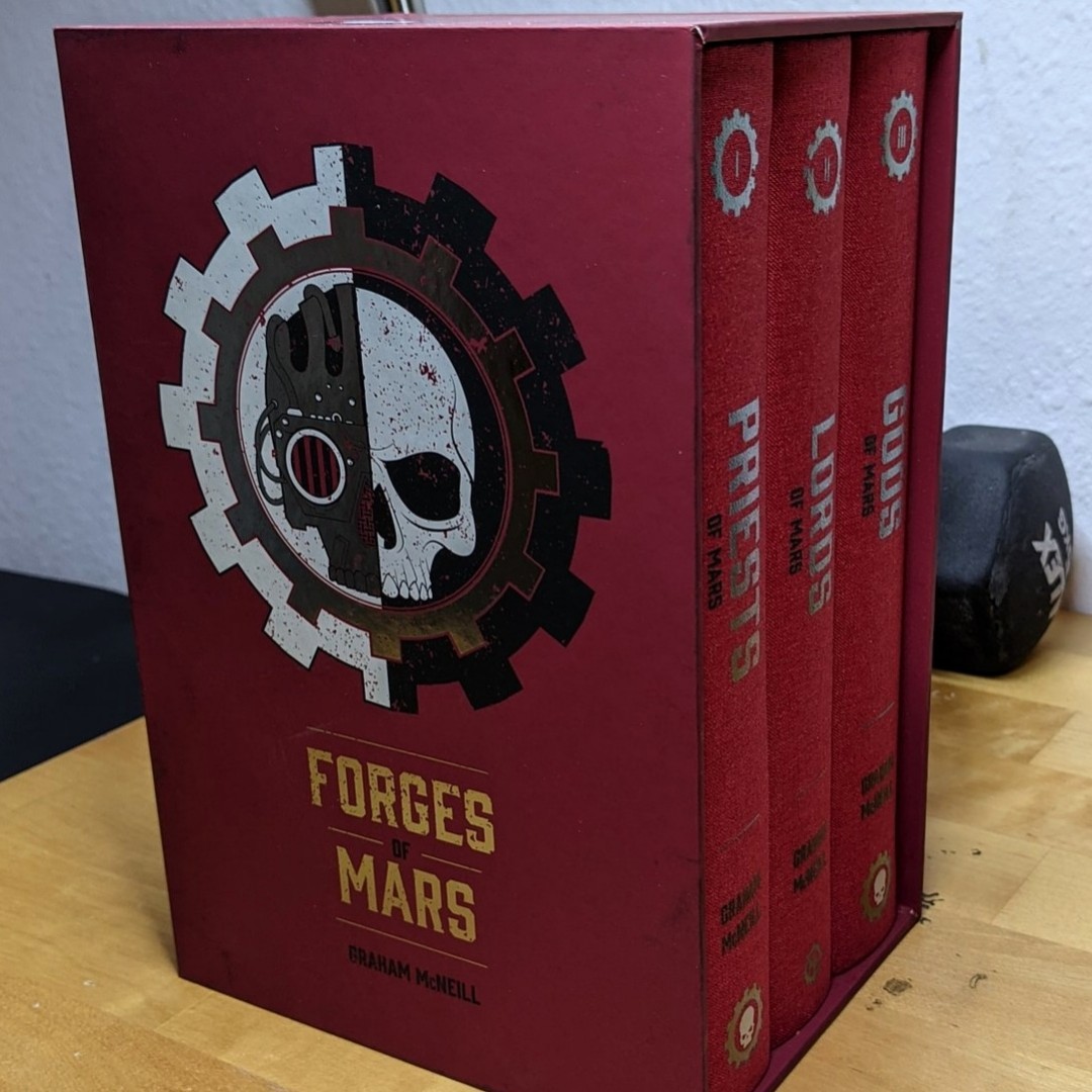 (Special Edition) Warhammer 40k of Mars Trilogy Box Set, Hobbies & Toys, Books