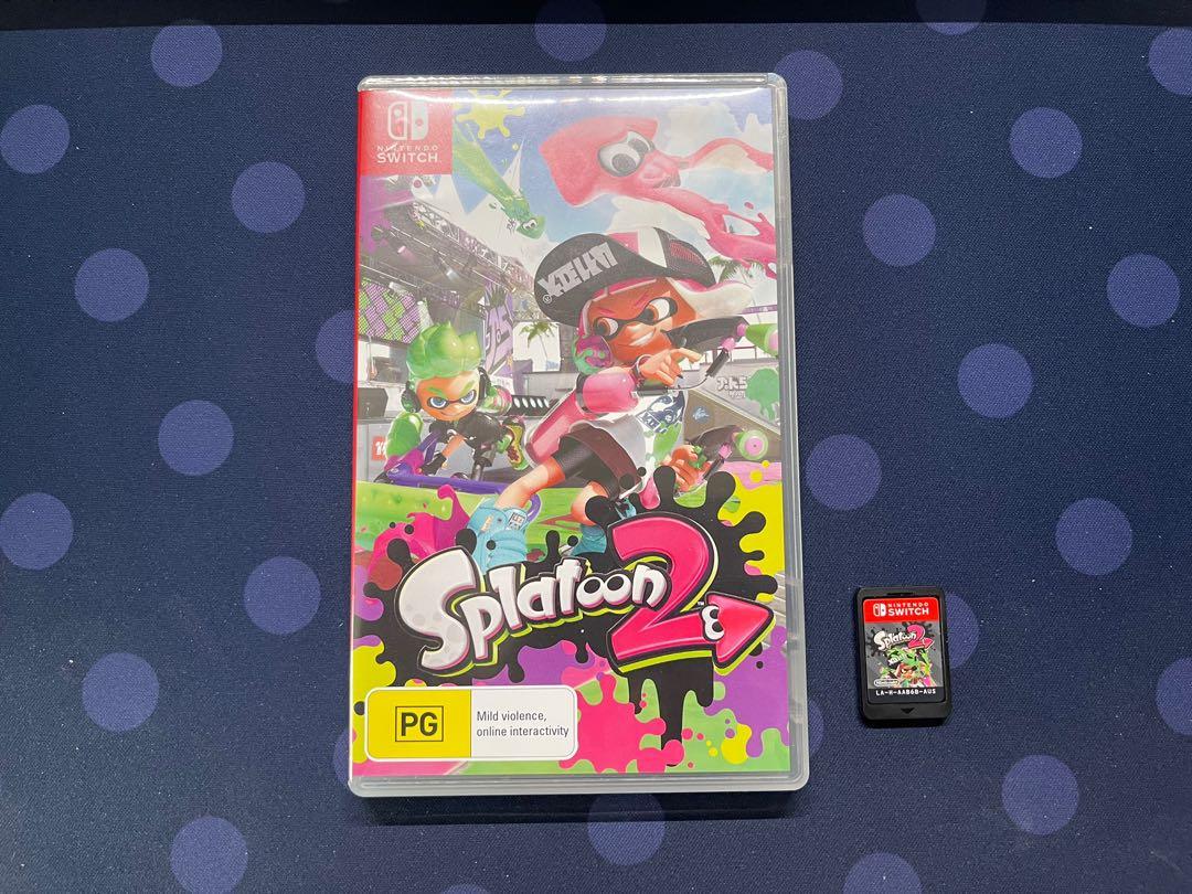 Splatoon 2 top game card