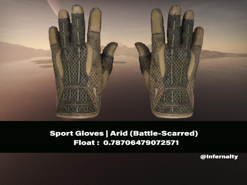 Sport Gloves Arid BS CSGO SKINS KNIVES, Video Gaming, Gaming