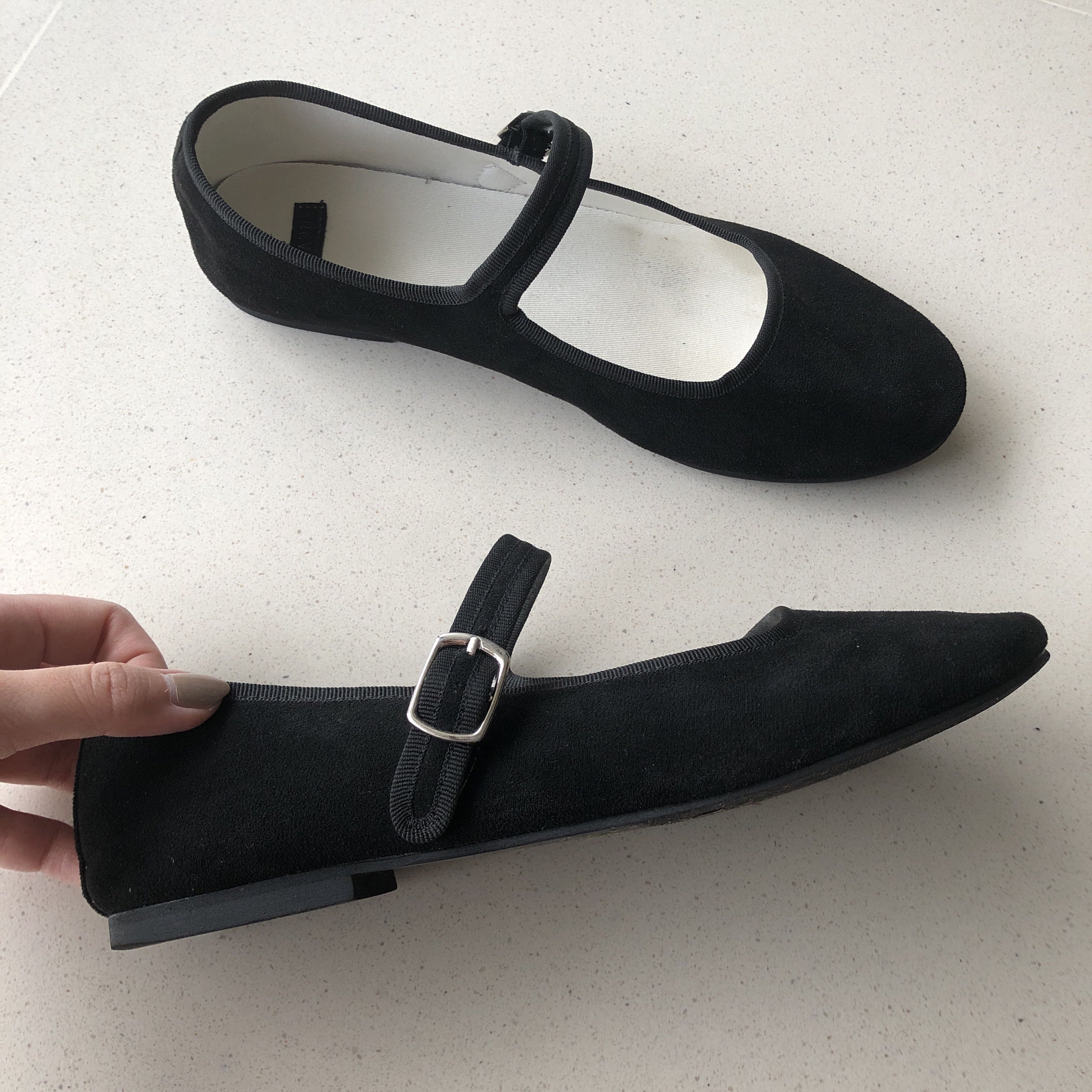 Mary jane cheap flat womens shoes