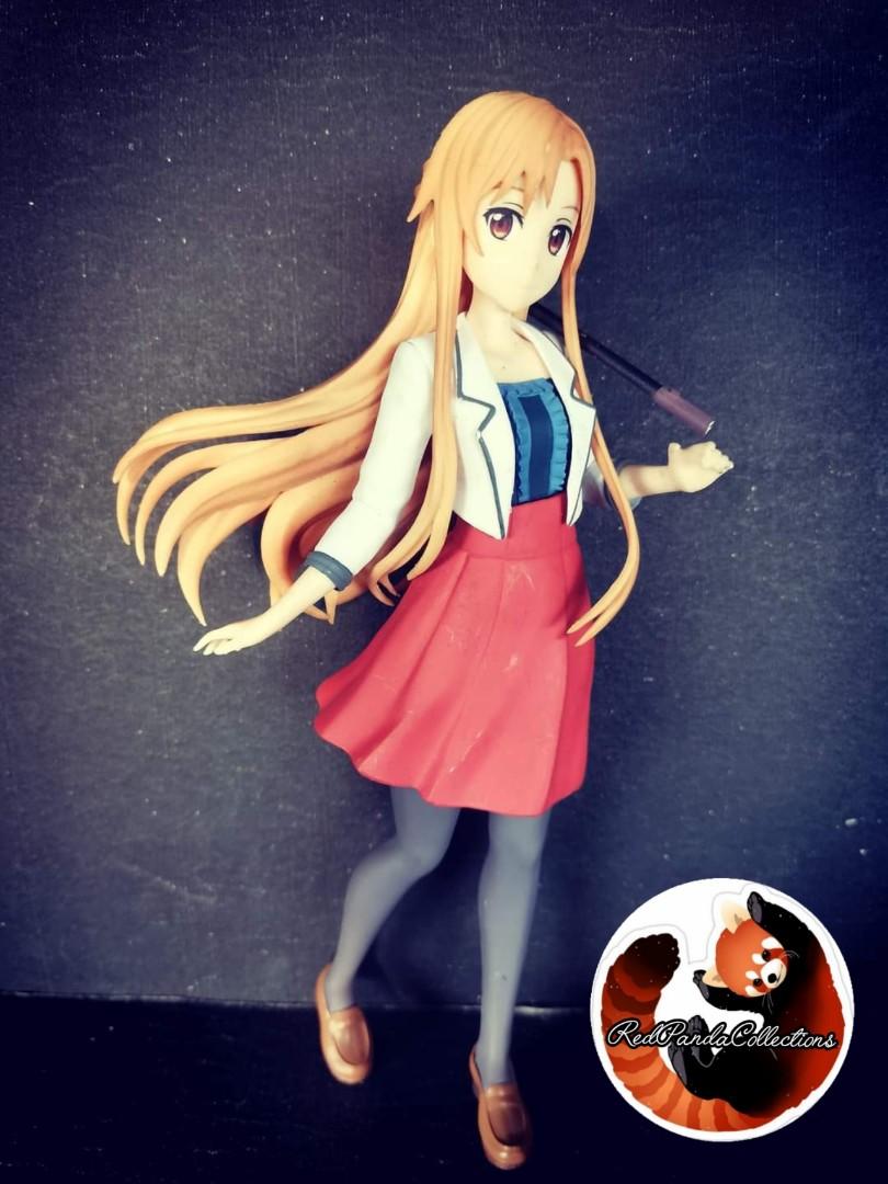 SAO Sword Art Online Asuna Figure Casual Clothes Version Loose
