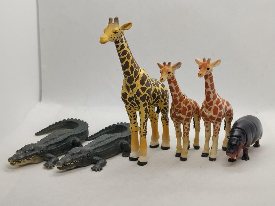 Takara Tomy - ANIA - Savannah Animal Lot - Crocodile, Giraffe and