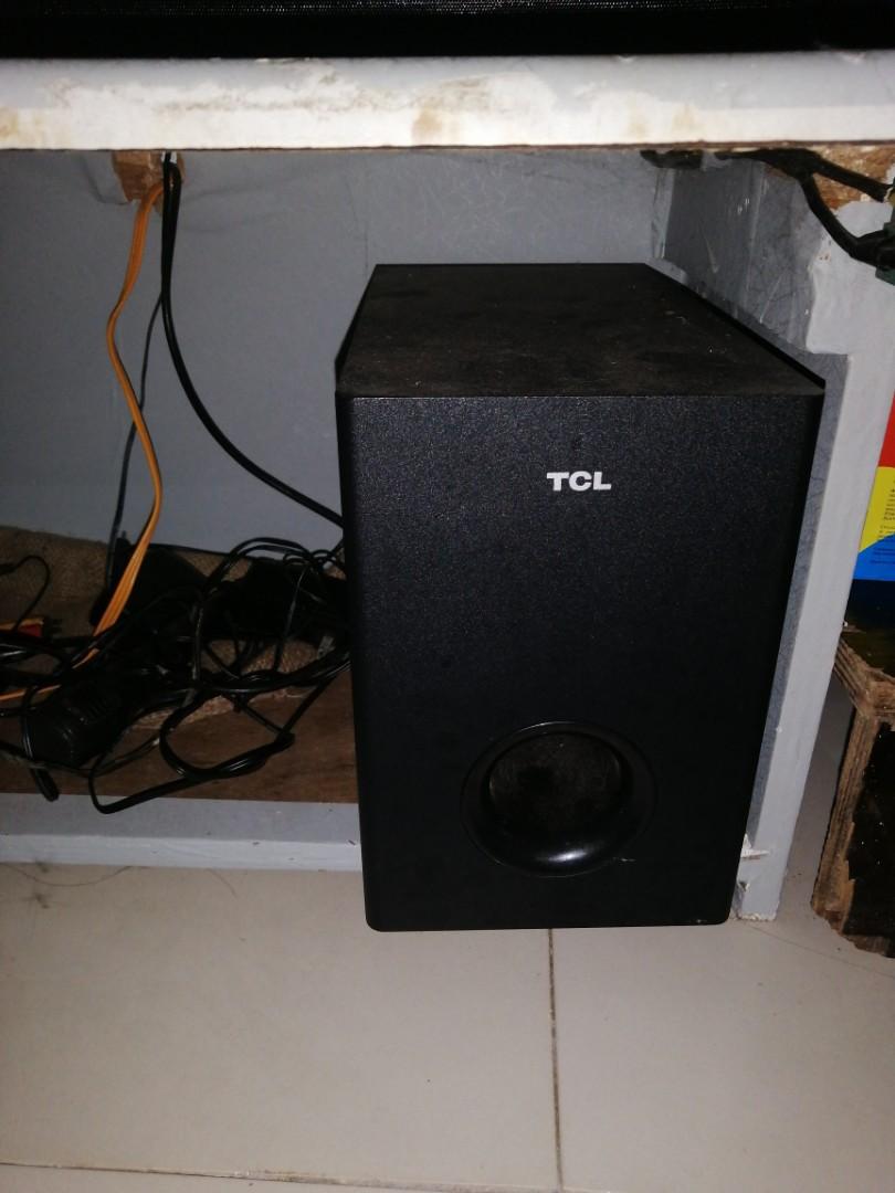 Tcl speaker and subwoofer Audio Soundbars Speakers Amplifiers
