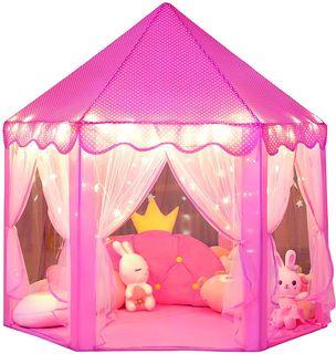 tent castel pink kids