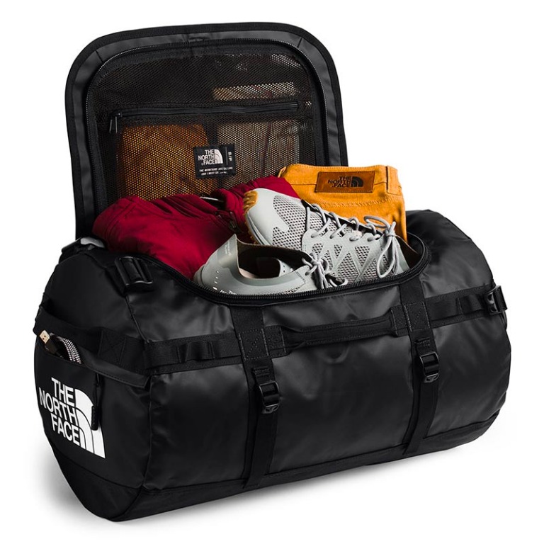 The North Face Base Camp Duffel Bag TNF Black S Size 50L HIKING