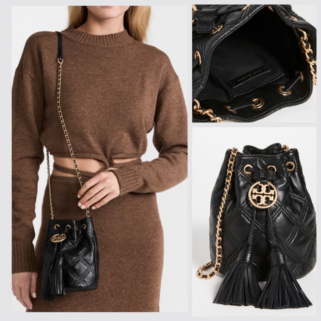 Tory Burch Fleming Soft Mini Bucket Bag