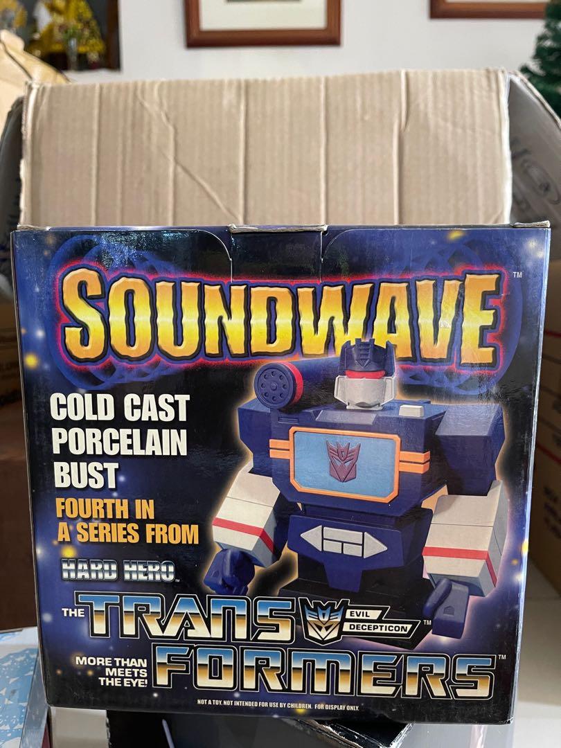Transformers Hard Hero Bust Wheeljack Soundwave Devastator, Hobbies
