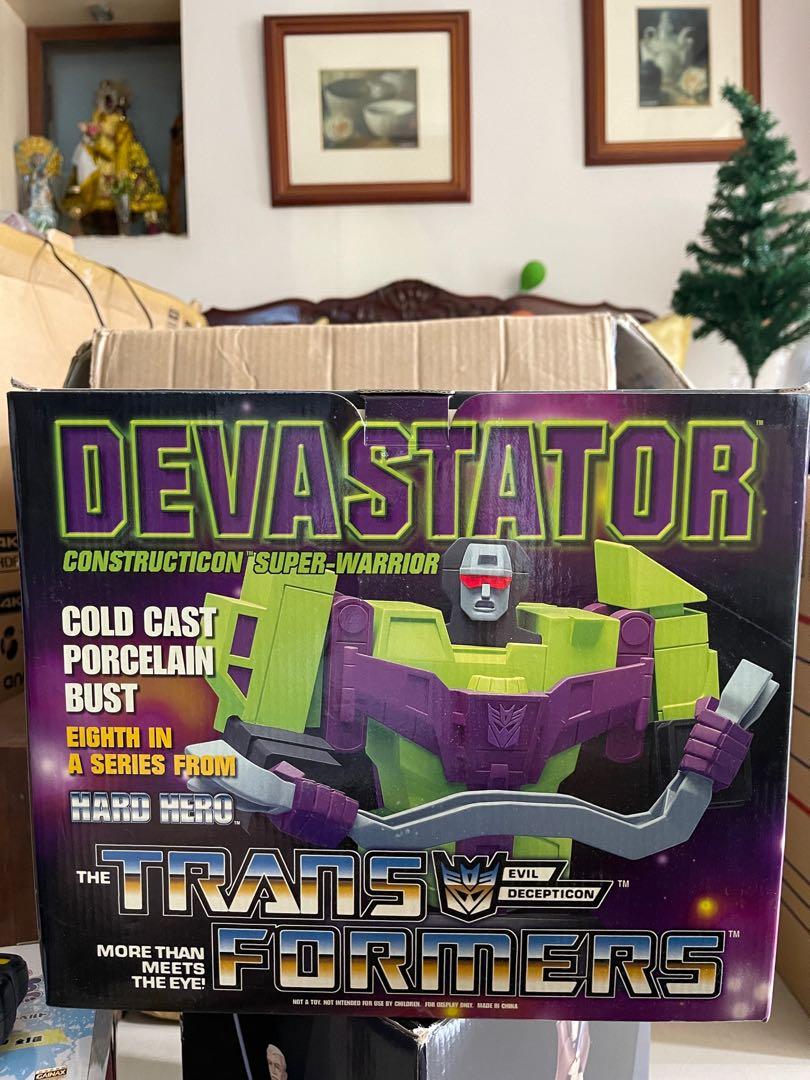 Transformers Hard Hero Bust Wheeljack Soundwave Devastator, Hobbies