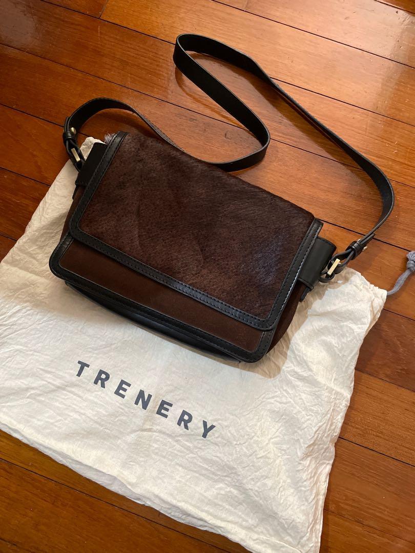 TRENERY leather shoulder bag