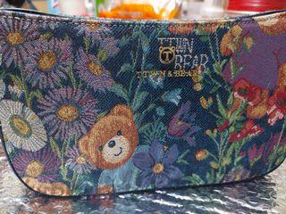 TTWN bear sling bag - garden theme