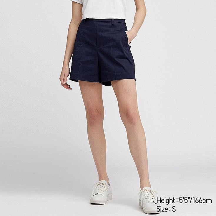 UNIQLO SATIN SHORT Women s Fashion Bottoms Shorts on Carousell