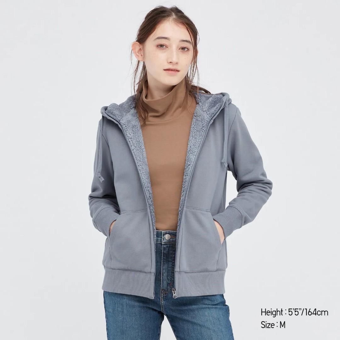 Uniqlo women hoodie top