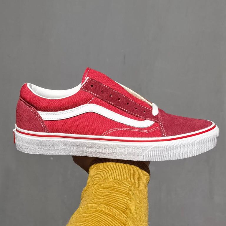 Vans old clearance skool brick red