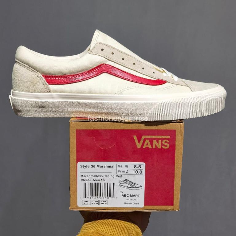 Marshmallow racing red clearance