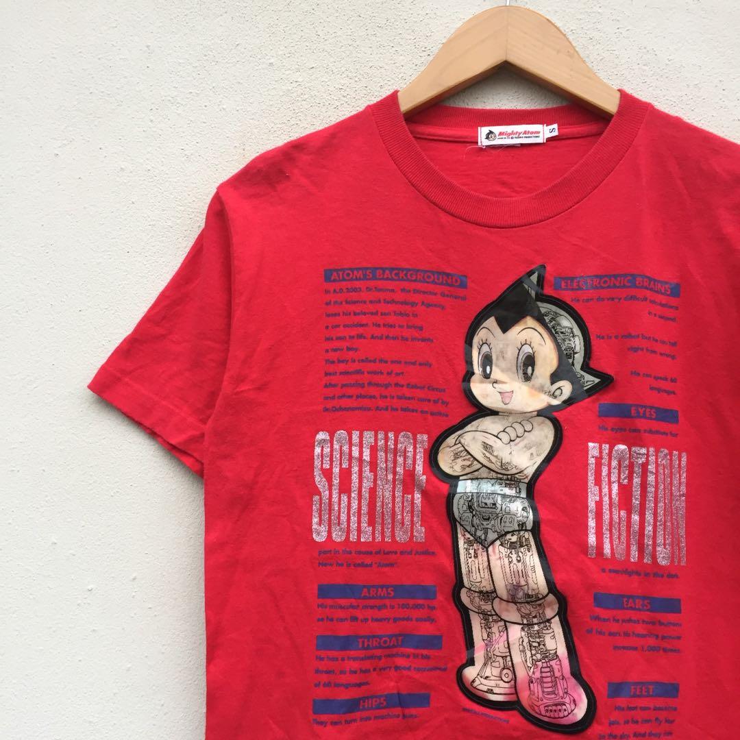 VINTAGE ASTRO BOY 3D HOLOGRAM TSHIRT, Men's Fashion, Tops & Sets