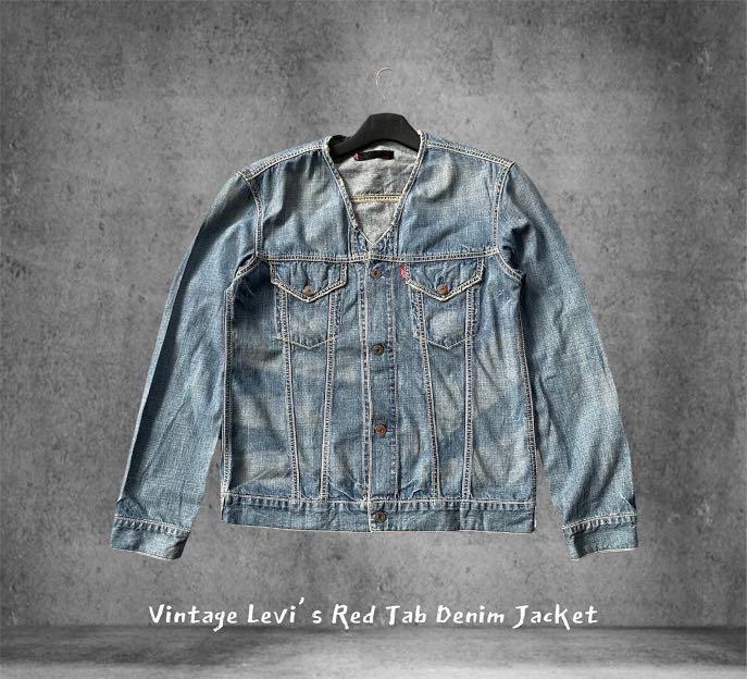 Vintage Levi's Premium Red Tab Denim Jacket, Women's Fashion, Coats, Jackets  and Outerwear on Carousell