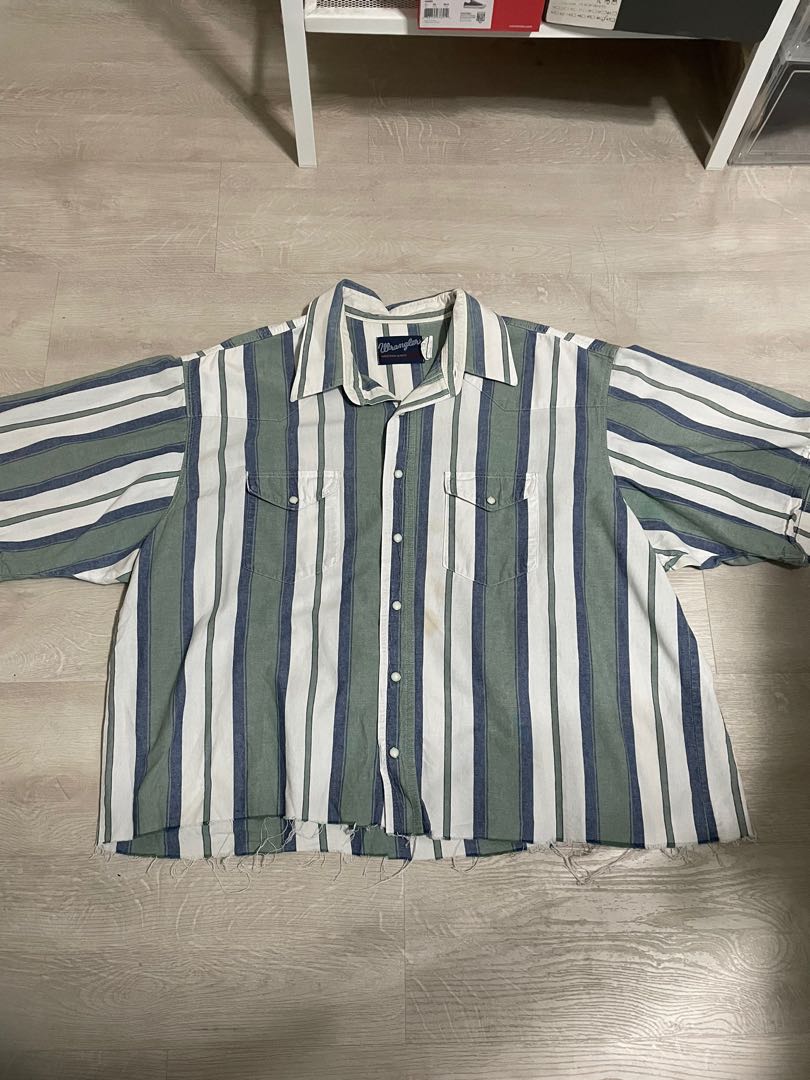Vintage Western Shirt, Men's Fashion 
