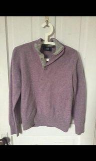 Vintage wool sweater lilac