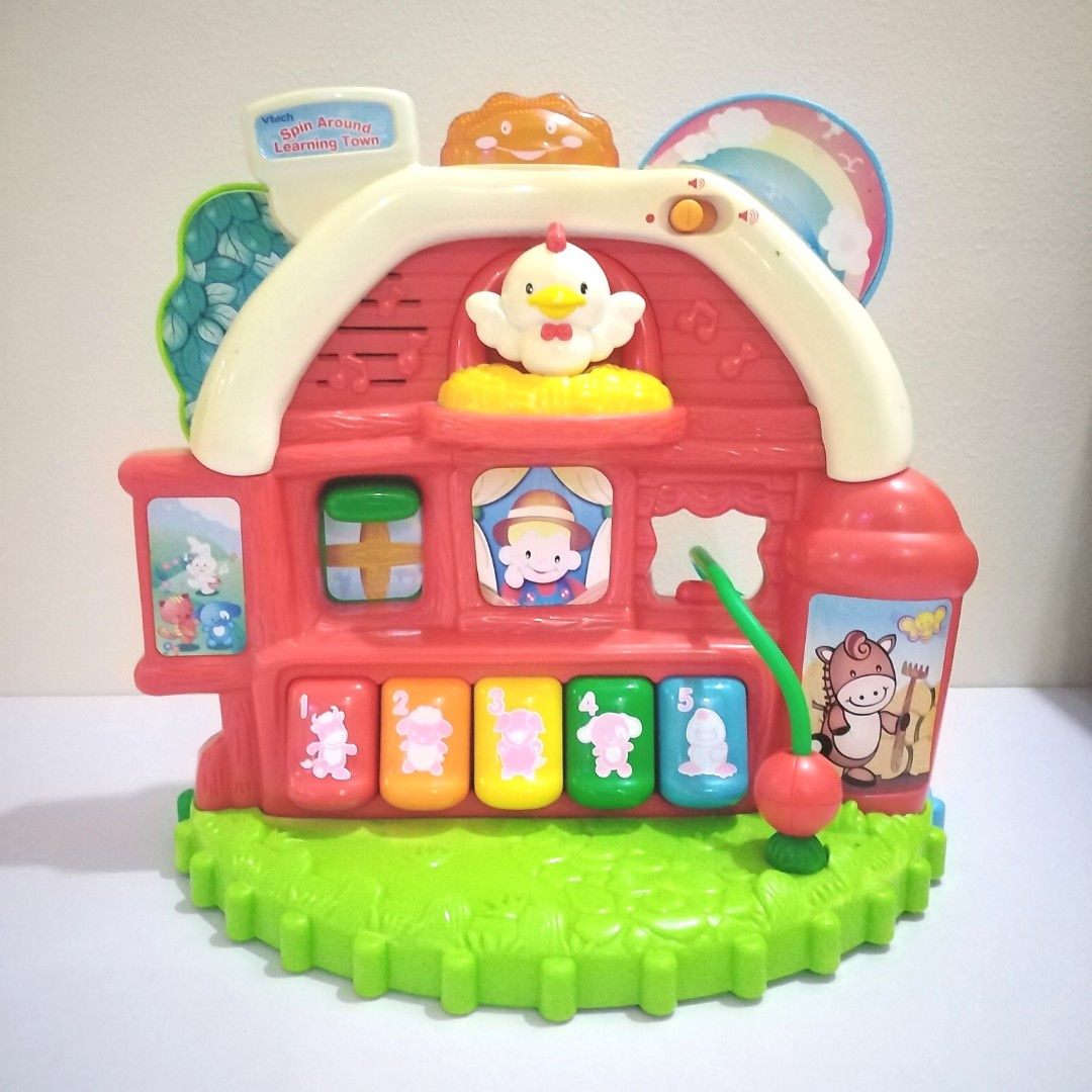 VTech Spin Around Learning Town Toy for Baby Kids