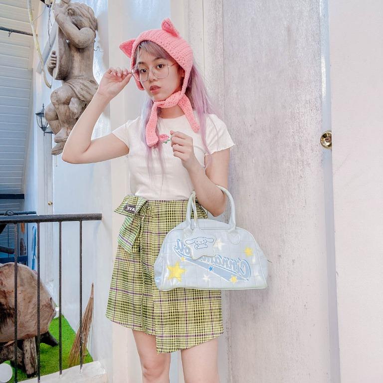 Aesthetic Plaid Pleated Mini Lolita Dress Women E Girl Harajuku
