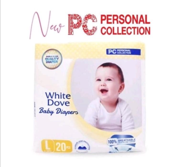 White Dove Baby Diaper Large Size, Babies & Kids, Bathing & Changing