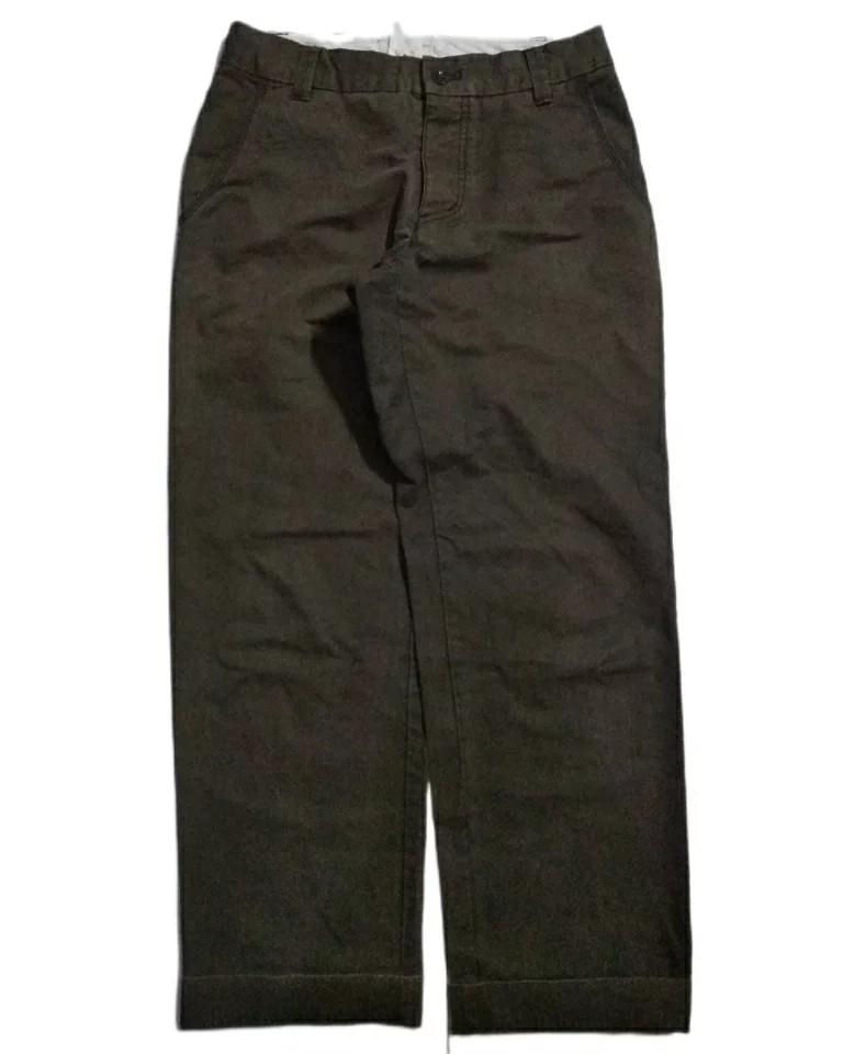WorkPants Olive cinchback, Fesyen Pria 