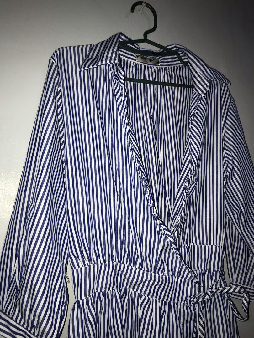 Wrap Around Dress (Category: Dresses) located in Caloocan City. Submitted by sttal (Listing ID 1142094531, Image 2). Description: Wrap around dress but can also be used as cardigan! Perfect for casual or beach outfits✨! Free size! 📍 Mindanao | 9200.