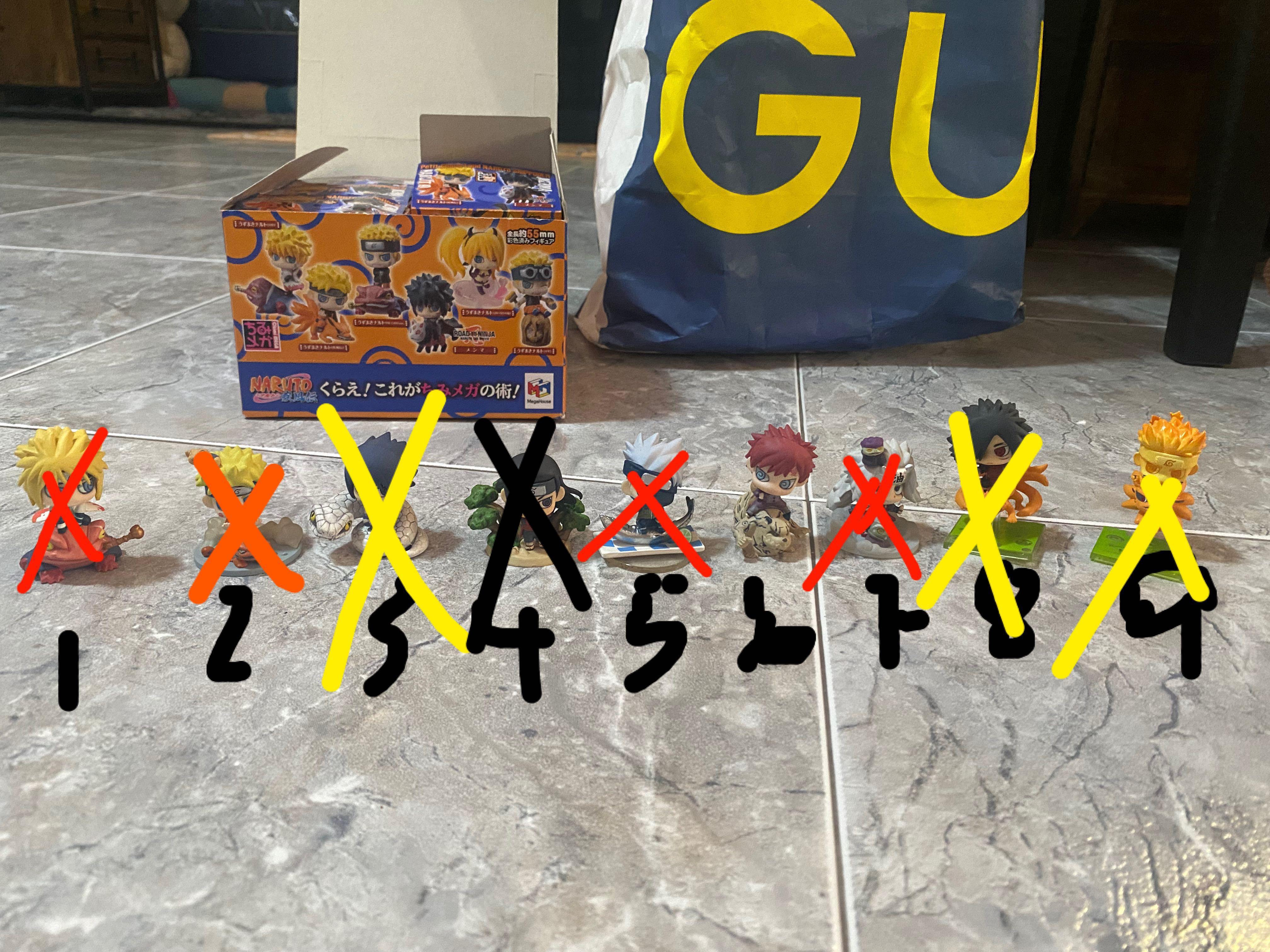 Wts Naruto Figurines Hobbies Toys Memorabilia Collectibles J Pop On Carousell