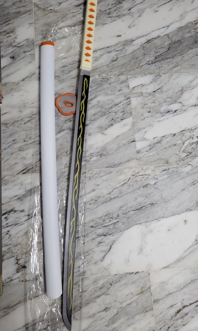 Zenitsu Foam Sword (SOLD), Hobbies & Toys, Memorabilia & Collectibles