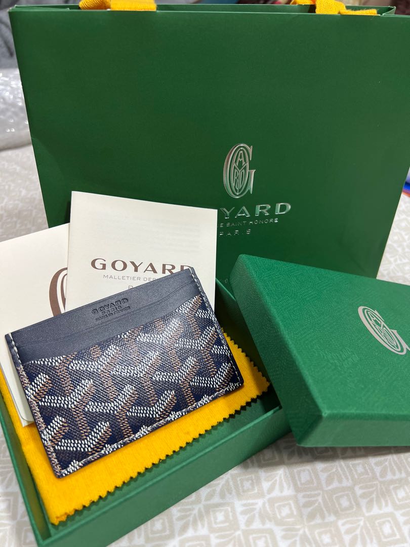 100 Authentic Goyard Card Holder ️, Luxury, Bags & Wallets on Carousell