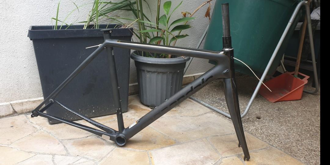 cannondale supersix evo black inc frameset