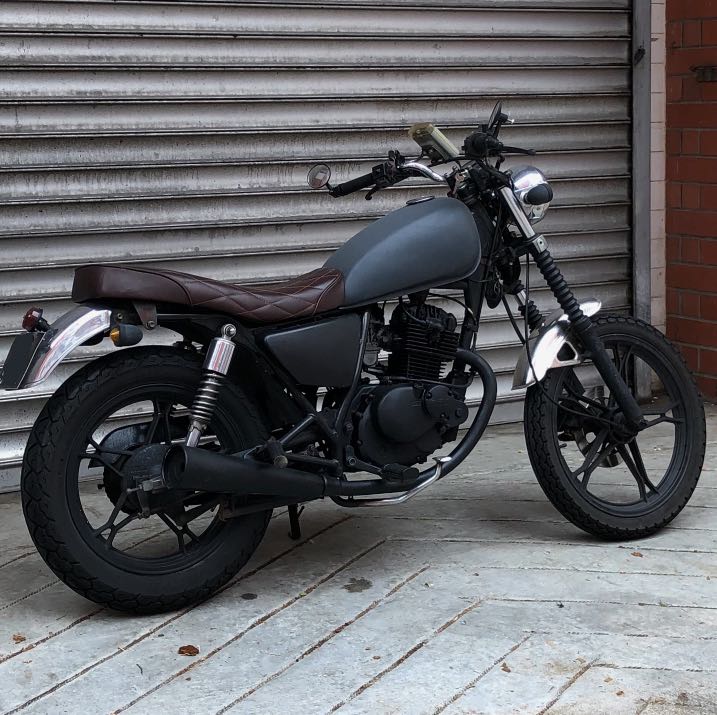 Gn125 custom best sale