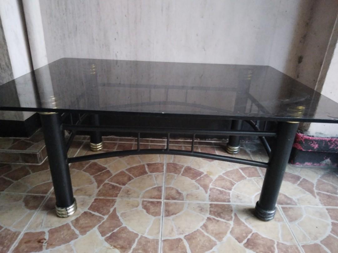 2nd hand glass table for sale, Furniture & Home Living, Furniture