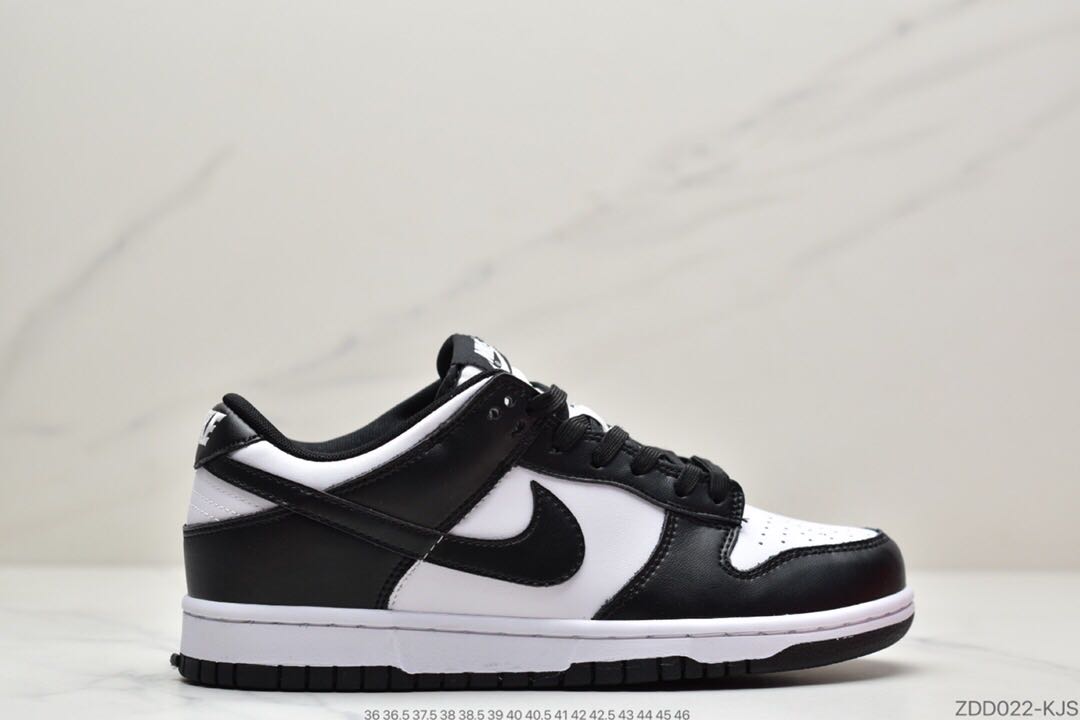 nike dunk low retro white black 44