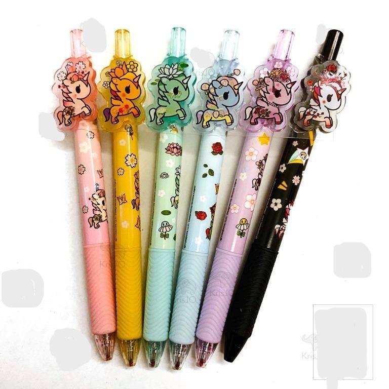 6pcs Treein Art x Tokidoki MultiPurpose Pen Stationery , Hobbies