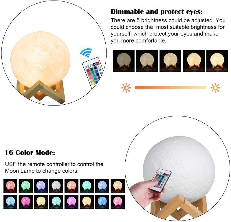 Hokeki moon lamp discount