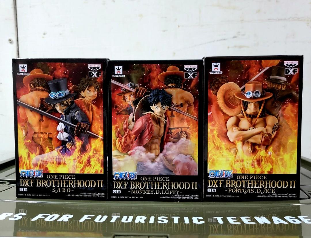 景品海賊王三兄弟one Piece Figure 興趣及遊戲 玩具 遊戲類 Carousell