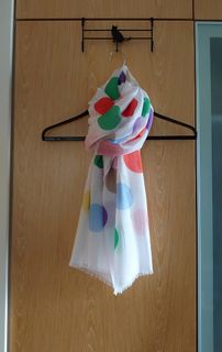 Scarf  Colorful dots oblong scarf  長頸巾   Long scarf64200168865411110