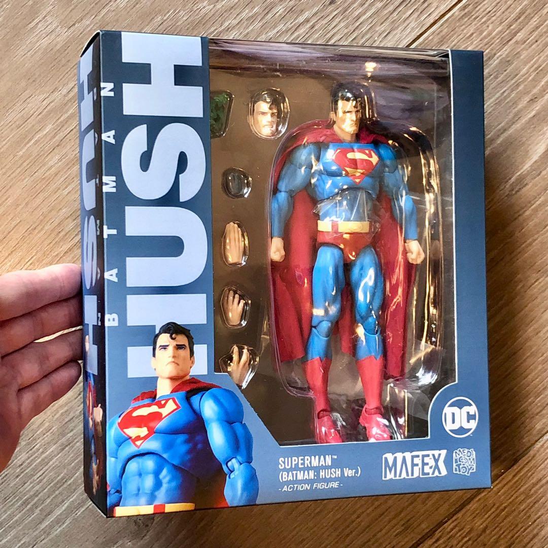 全新MAFEX Superman HUSH Ver. (Batman HUSH) DC, 興趣及遊戲, 玩具