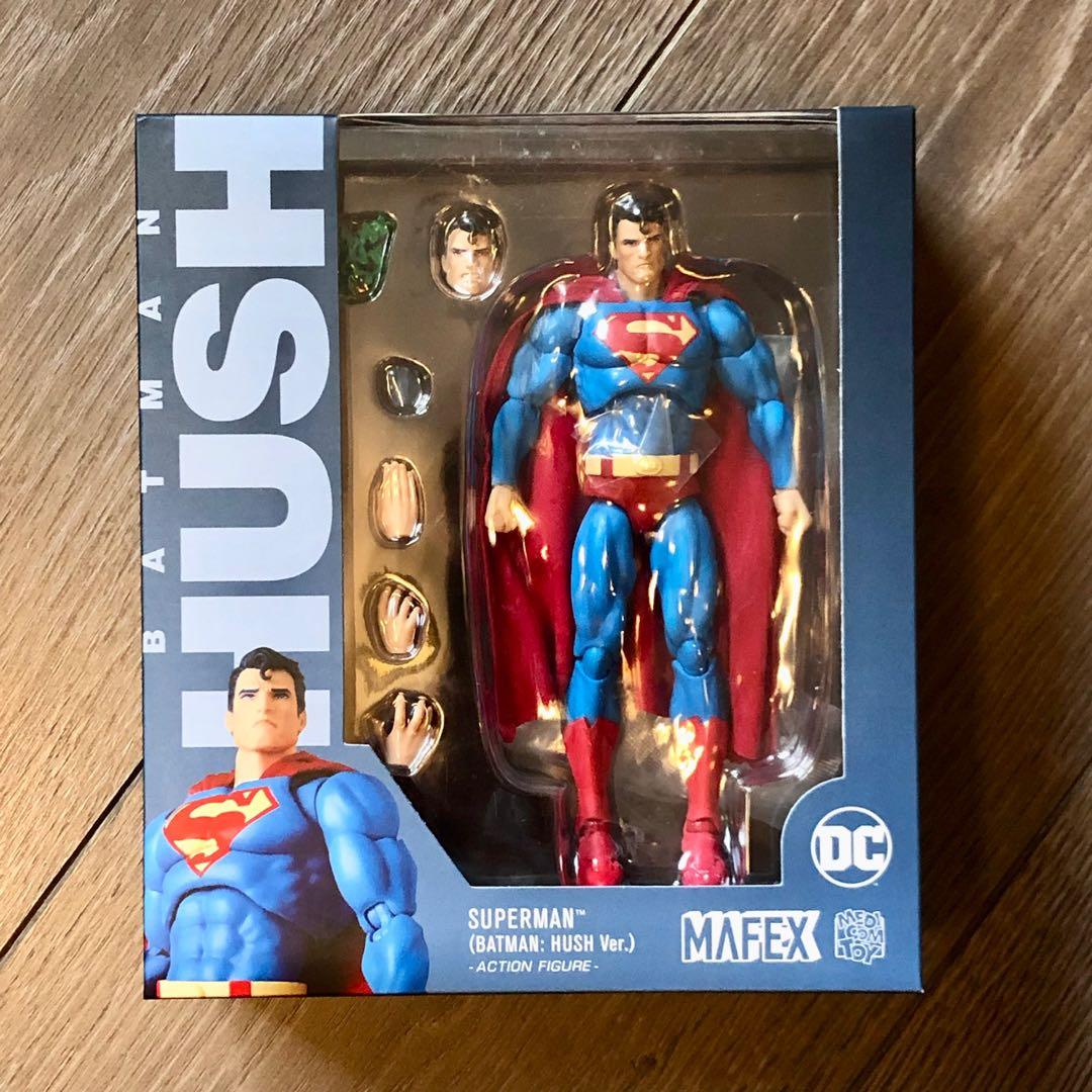 全新MAFEX Superman HUSH Ver. (Batman HUSH) DC, 興趣及遊戲, 玩具