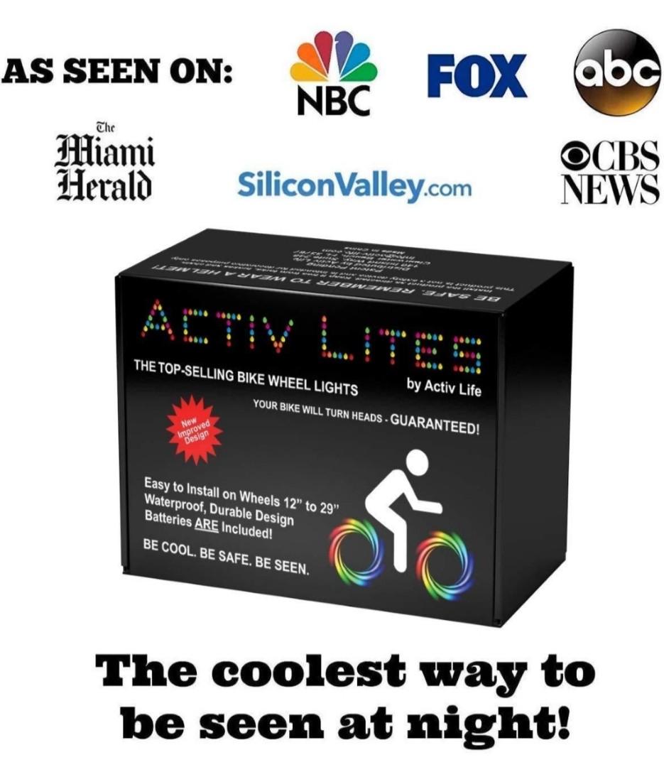 Activ life 2025 wheel lights