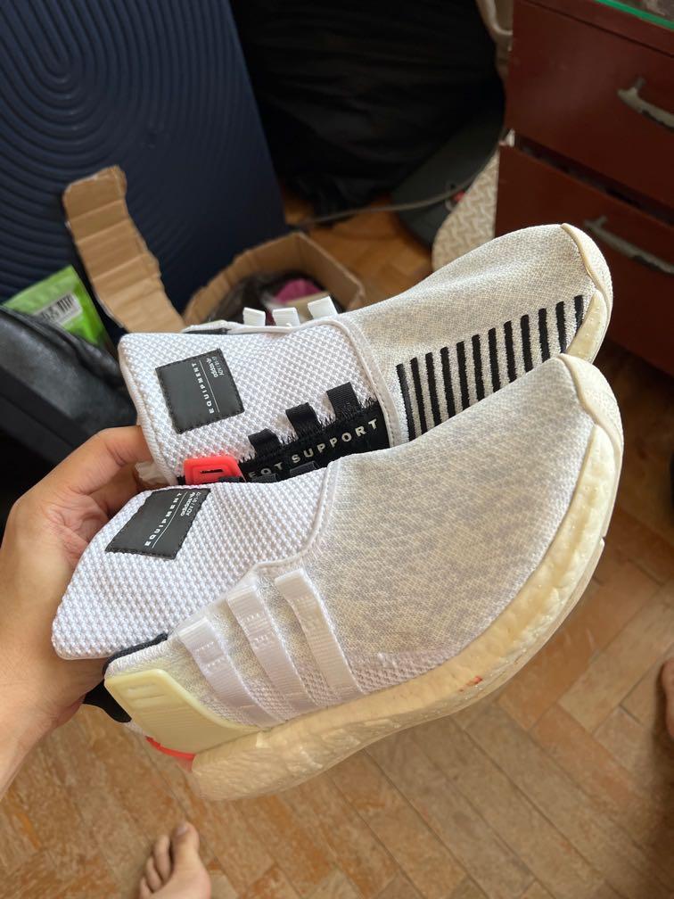 Nmd city sock off store white