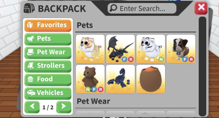 NYP) ADOPT ME PETS, Video Gaming, Video Games, Others on Carousell