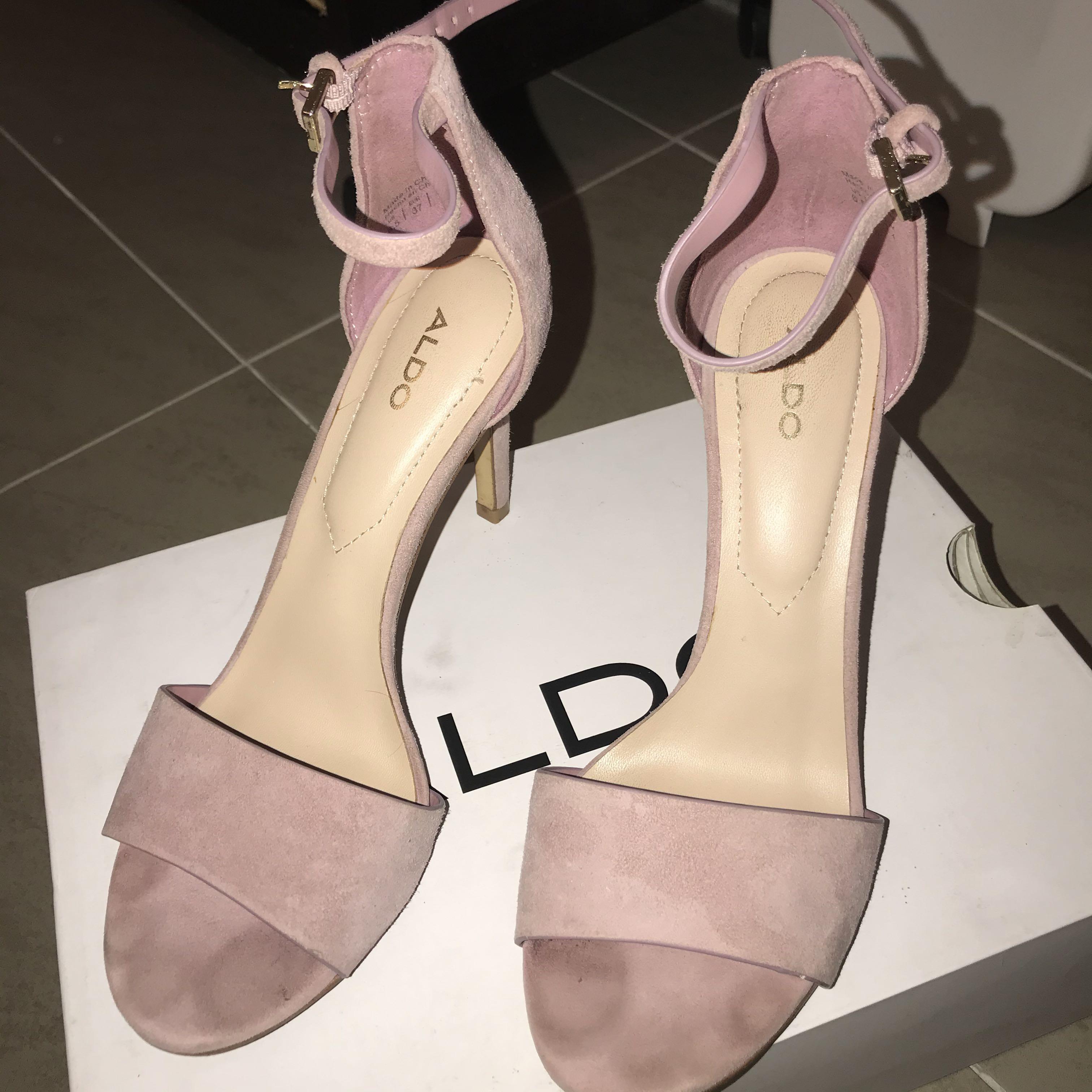 Aldo light pink sales heels