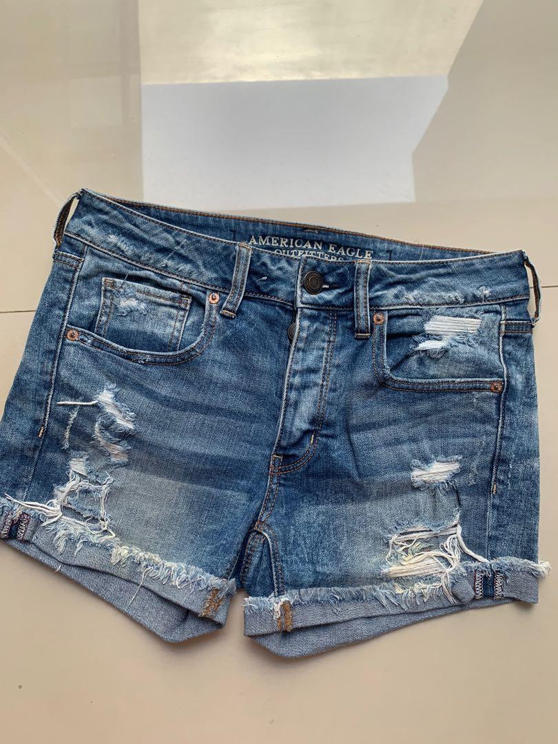 American eagle short denim, Fesyen 