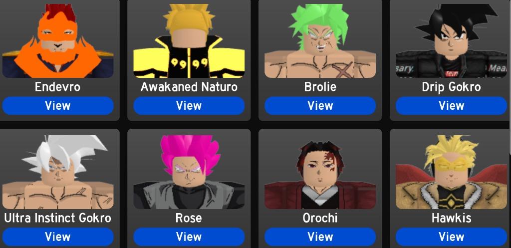 Conta Anime Fighters Simulator - Roblox - Outros - DFG